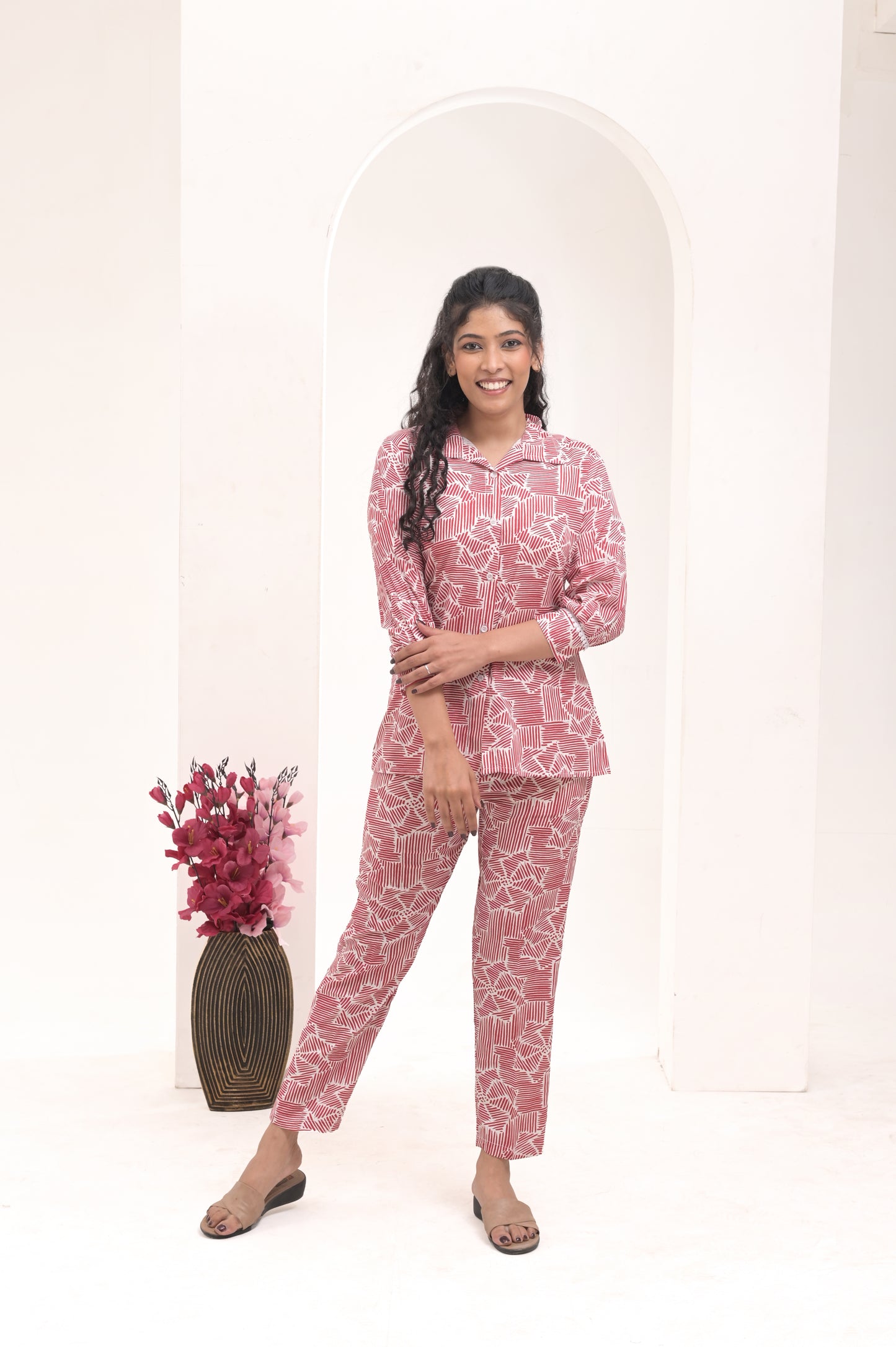 Pink Co ord Set For Women By Divrano