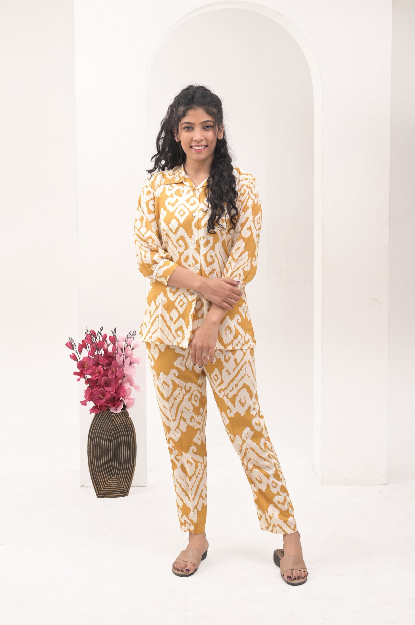 Women’s Printed Rayon Co-ord Set – Comfortable and Versatile