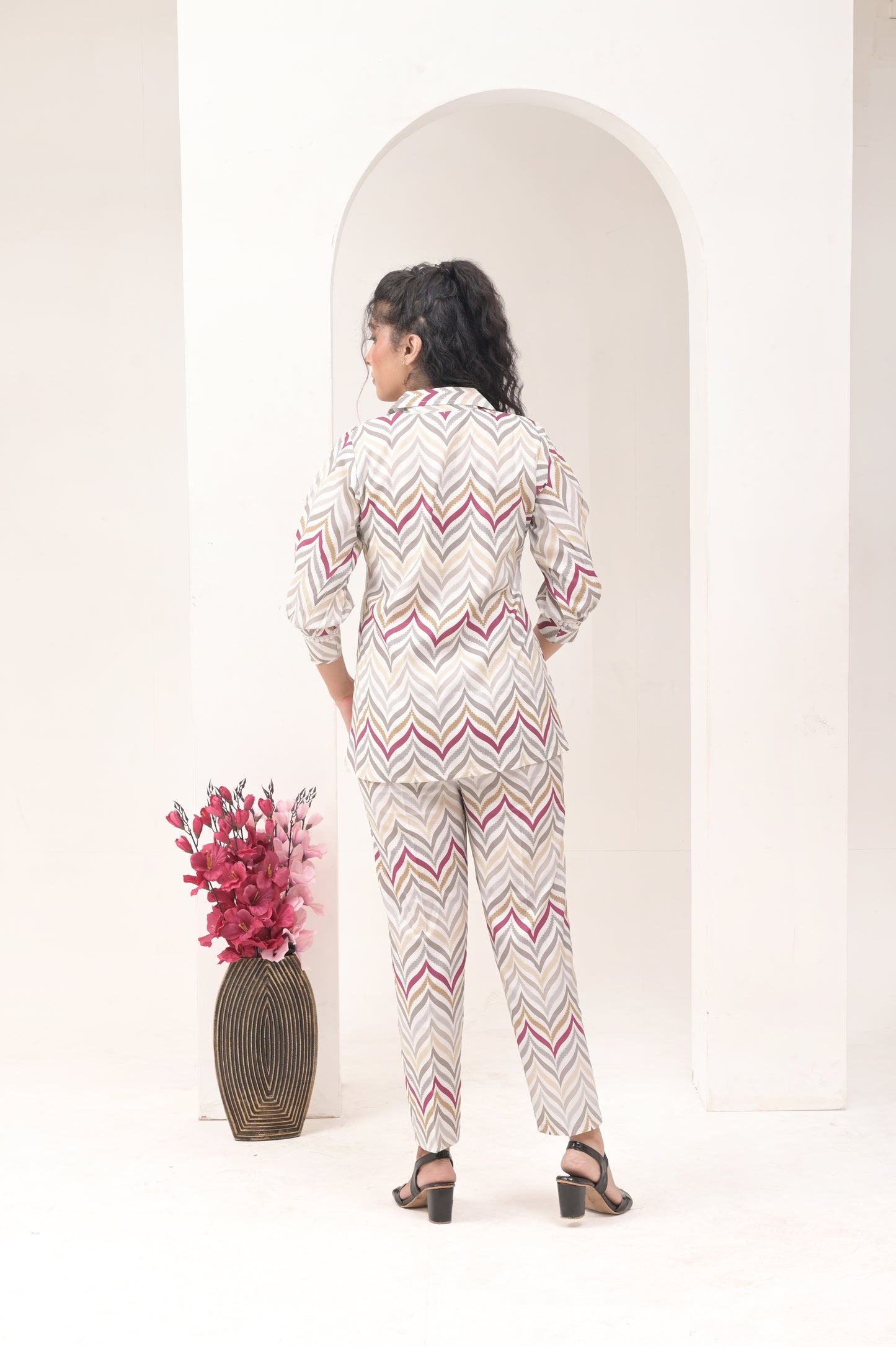 Women’s Printed Rayon Co-ord Set – Casual and Comfortable