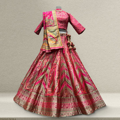 Designer Inspired Banarasi Silk Lehenga