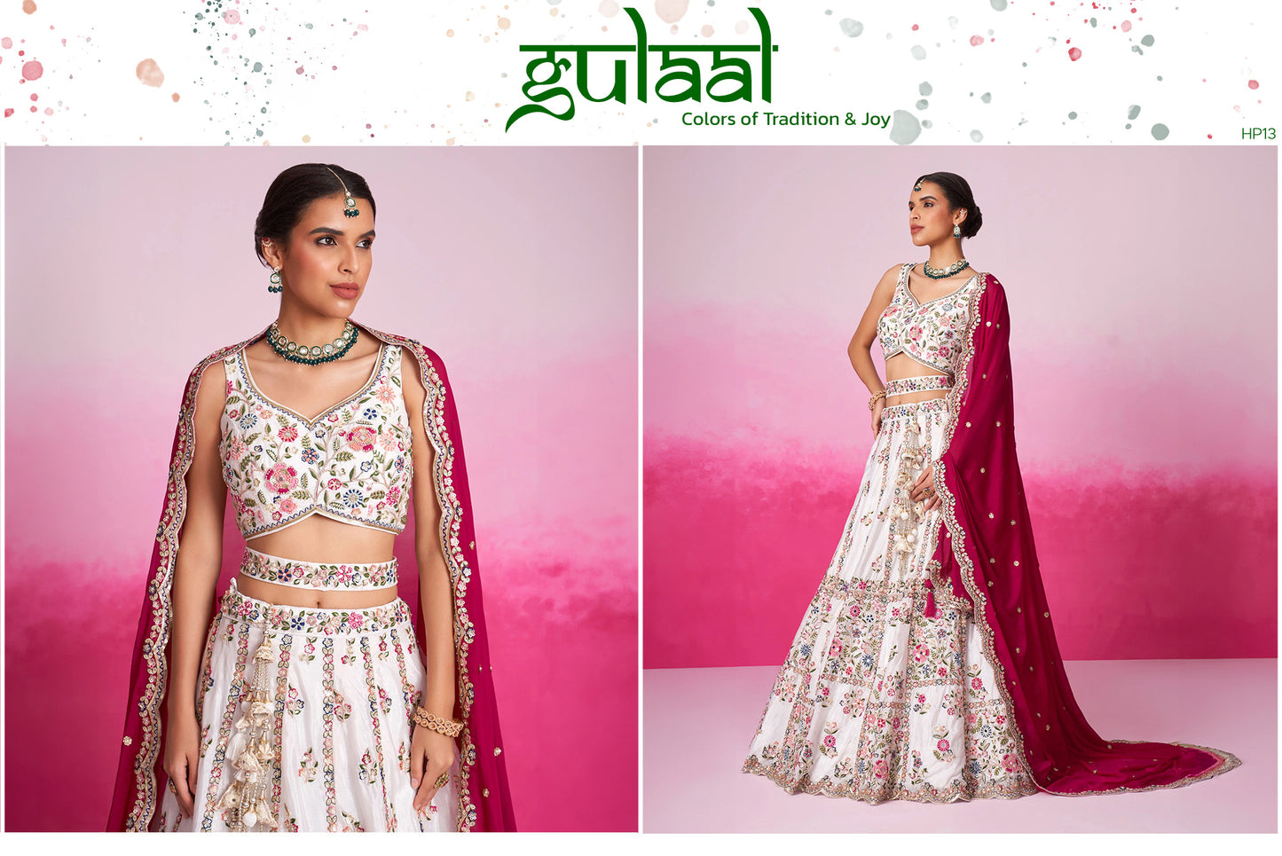 Premium Designer Lehenga With Zari And Stone Work
