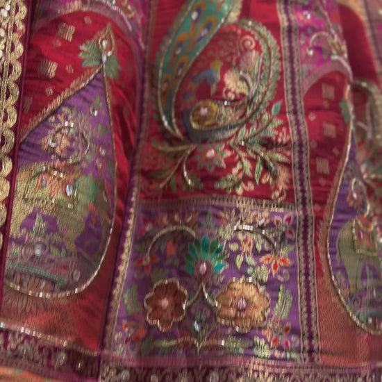 Timeless Banarasi Handwork Lehenga – A Heritage of Elegance