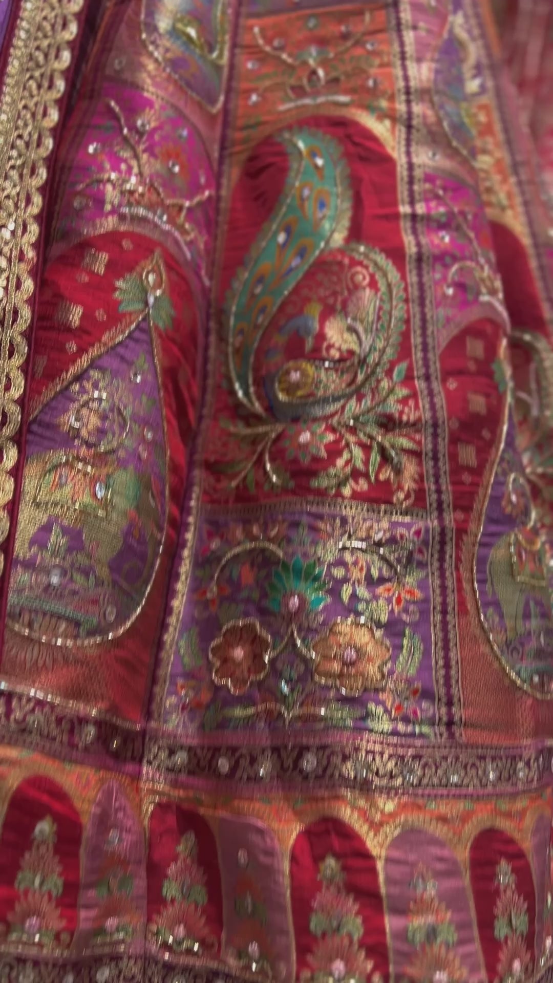 Timeless Banarasi Handwork Lehenga – A Heritage of Elegance