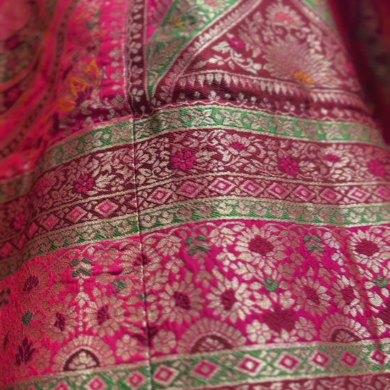 Designer Inspired Banarasi Silk Lehenga