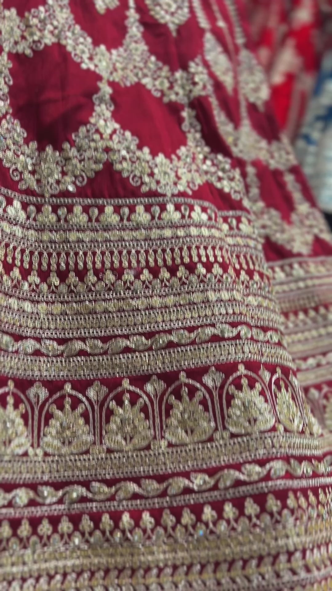 Maroon Colored Designer-Inspired Bridal Lehenga – Where Dreams Meet Elegance