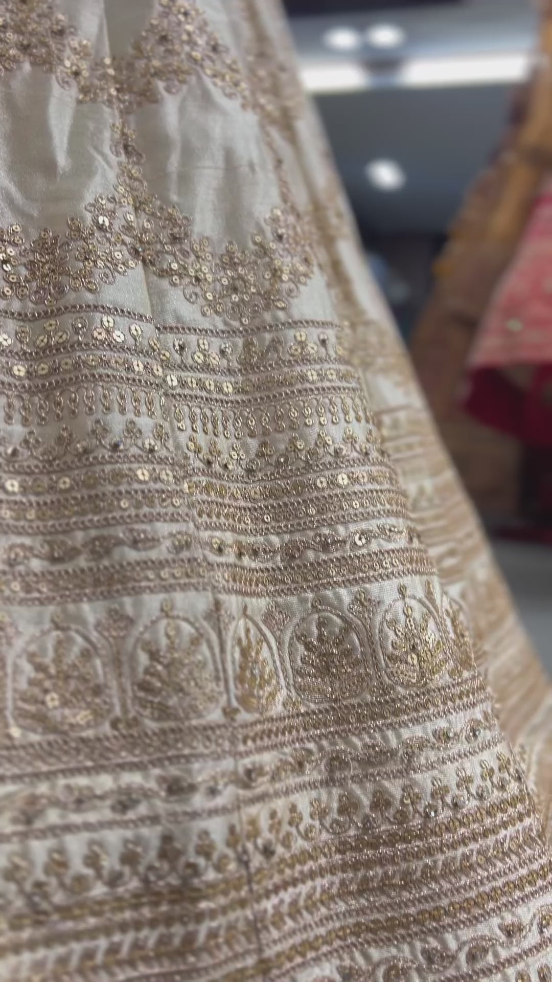 Designer-Inspired Ivory Lehenga – Where Dreams Meet Elegance